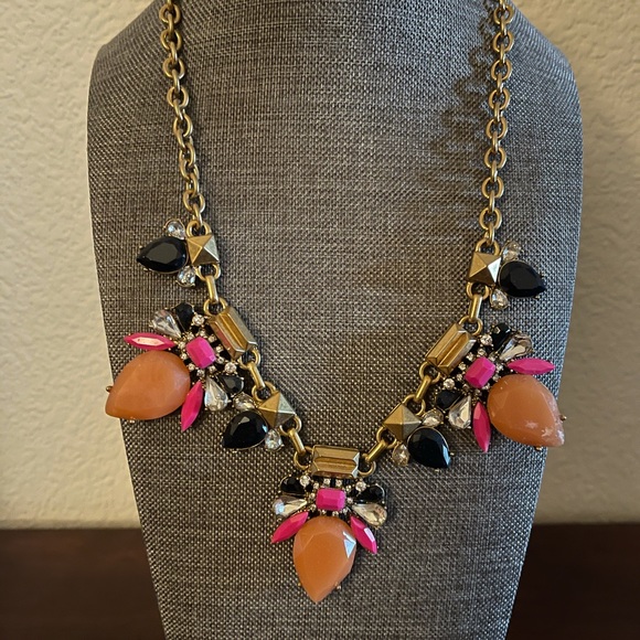 Multicolored Statement Necklace - Picture 1 of 1